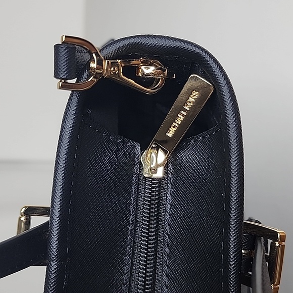 Michael Kors Jet Set Travel Extra-Small Logo Top-Zip Tote Bag - Picture 13 of 15